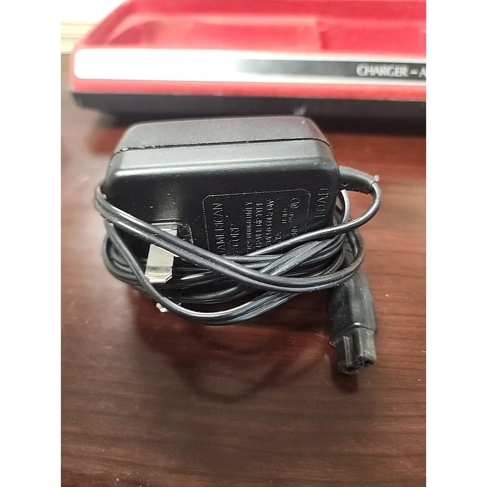 Vintage Norelco HP 1312 Electric Razor‎ 3 Head Charger- Adjustable